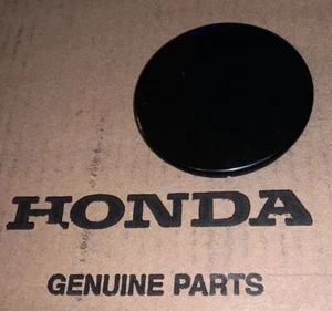 *1EA OEM HONDA GLOSSY BLACK LEGSHIELD ROUND HOLE PLUG JUST FOR FUN  (280M) - Picture 1 of 2