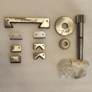 Piezas de torno JINAN JFMT MAZAK460 MAZAK530 engranaje piñón eje astillas limpiaparabrisas - Imagen 1 de 15