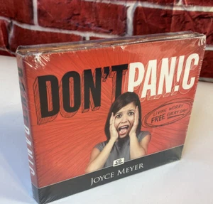 JOYCE MEYER MINISTRIES Don't Panic Living Worry Free Every Day!  4 CDs - Photo 1 sur 5