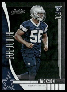 Joe Jackson 2019 Panini Absolute #153 Retail Dallas Cowboys RC Football Card - Picture 1 of 2