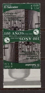 SALVADOR 2004, CENTENARIO UNIVERSITARIO DE QUÍMICA Y FARMACÉUTICA, Sc 1602, PAR, MNH - Imagen 1 de 1
