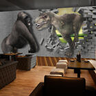 3D Dinosaur Gorilla 29990Na Wallpaper Wall Murals Removable Wallpaper Fay