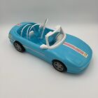 Vintage Barbie 1997 Ford Mustang jouet voiture convertible bleu mattel #65032 