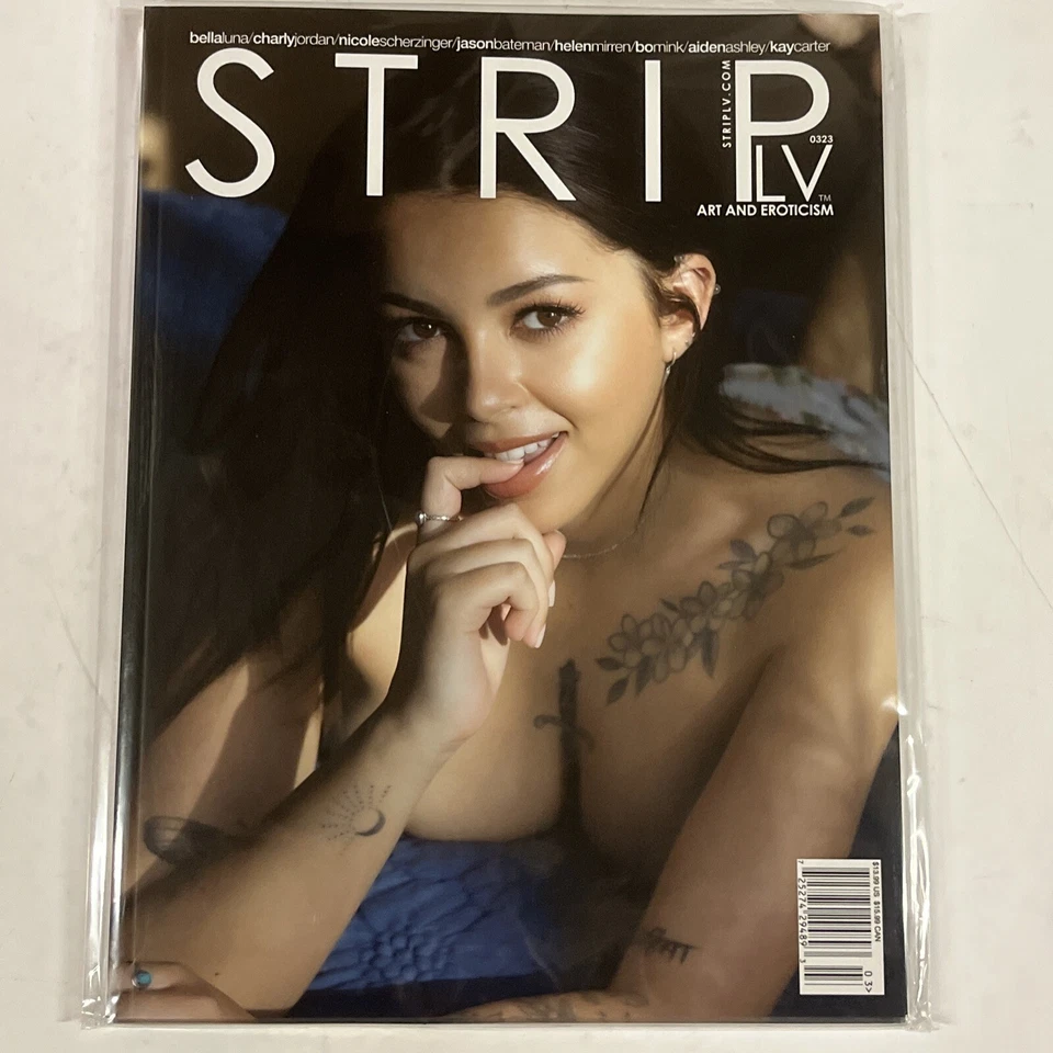 STRIP LV Magazine BELLA LUNA 2023 CHARLY JORDAN NICOLE SCHERZINGER