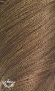 Extensiones de cabello humano con clip sin costuras Foxy Locks 20" castaño - 1 x 60 g trama - Imagen 1 de 1
