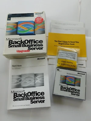 Microsoft BackOffice Small Business Server 4.0 Upgrade Retail Box - Image 1 of 4