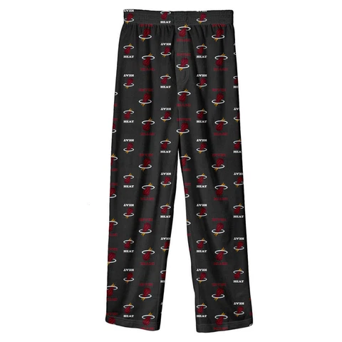 Miami Heat NBA Boys’ Graphic Lounge Pants, Small (8) New With Tag Cover