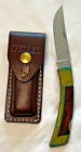 🍒 Vintage Gerber Indiana Bell Telephone Company Folding Knife Leather Case 🍒