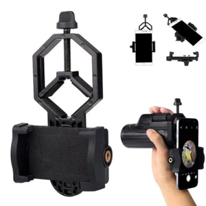Universal Telescope Cell Phone Mount Adapter for Monocular Spotting Scope 25 NEW - Picture 1 of 18