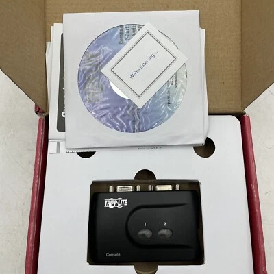 Tripp-Lite Compact USB KVM Switch with Audio MW1D4 - Image 1 of 4