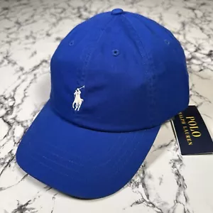 Polo Ralph Lauren klassische blaue Baseballkappe für Herren neu mit Etikett authentisch - Bild 1 von 10