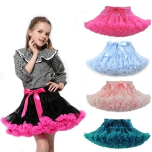 Kids Girls Tutu Birthday Party Pettiskirt Costume Skirt - Picture 1 of 6