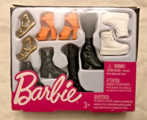 Muñeca Barbie/Paquete de Zapatos y Botas Fashionistas Surtido #FCR92-FCR91/Nuevo 2019 - Imagen 1 de 10