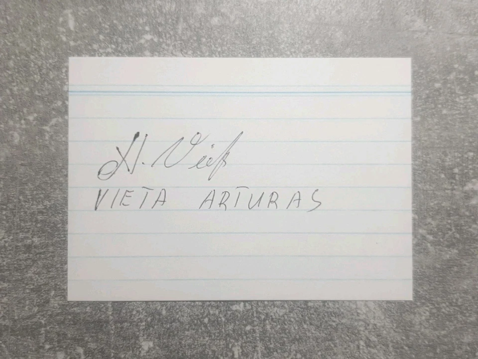 KK m.Orig.AG Arturas Vieta URS Kanu 2.WM 83/85/89/90 - K1/2/4 500/1000m Rarität! - Bild 1 von 1