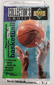 1995-96 Upper Deck Series 2 Basketball Collectors Choice Francais English Sealed - Bild 1 von 2