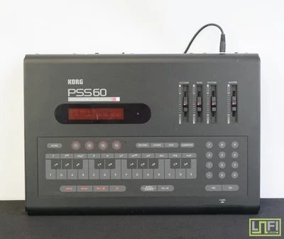 Korg PSS60 Programmable Super Section - Tabletop Drum Machine / Sequencer - image 1 of 4