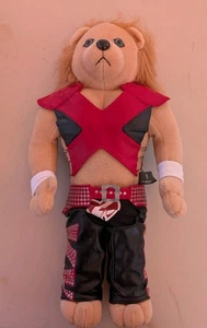 Peluche orsacchiotto giocattolo WWE WWF Wrestling Shawn Michaels 2004 Y2K fan da collezione - Foto 1 di 4