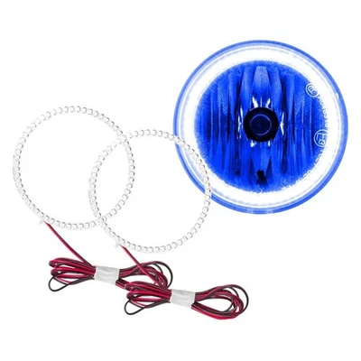 LED Fog Light Halo Ring Lights Blue For 1998-2003 Dodge Durango Foto 1 de 4