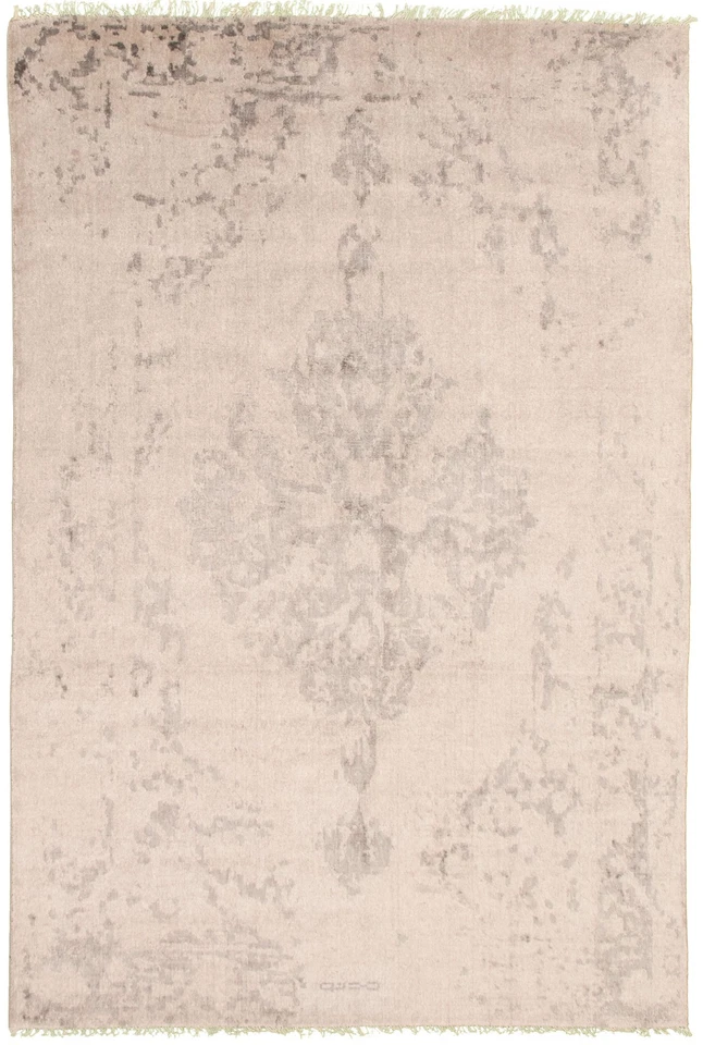 Alfombra tradicional de lana anudada a mano de 6'5" x 9'6" Foto 1 de 4