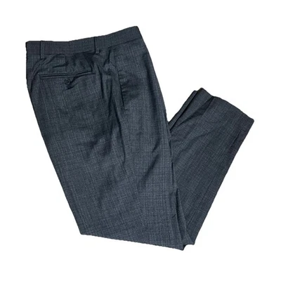 Calça social masculina tamanho 36Wx30L cinza carvão calças lã INC - Imagem 1 de 2
