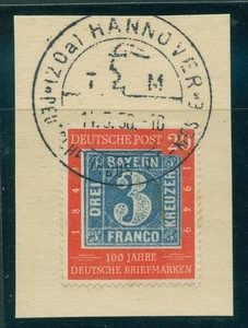 BUND 1949 PLATTENFEHLER Nr 114 II gestempelt (921326) - Picture 1 of 1