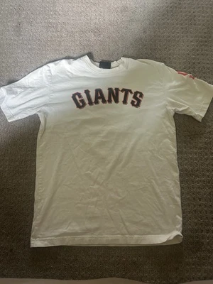 New Era San Francisco Giants T-shirt Medium 2023 Baseball MLB Cream Color - Image 1 of 4