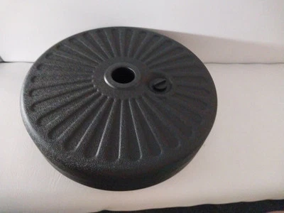 Base paraguas exterior 22L relleno de agua soporte base para patio soporte pesado du Foto 1 de 2