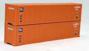 Set of  (2) 40' Containers  NYK  (NYKU) 6565003,6564748 HO 1/87 - Picture 1 of 4