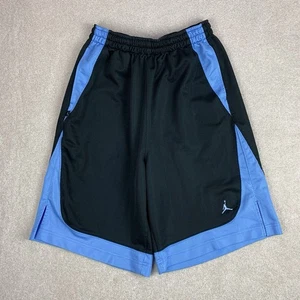 VTG Jordan 20th Anniversary Baggy Y2K Shorts Men’s L Durasheen Dazzle Black - Picture 1 of 11