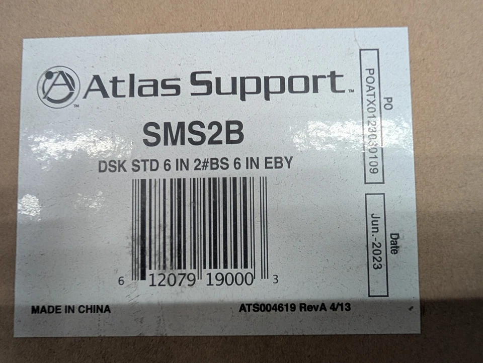 ATLAS SOUND SMS2B MIC STAND BASE - Image 1 of 1