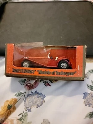 Matchbox Models of Yesteryear Y-3 1934 Riley MPH Model Car Scale 35:1 - 1973 - Image 1 of 3
