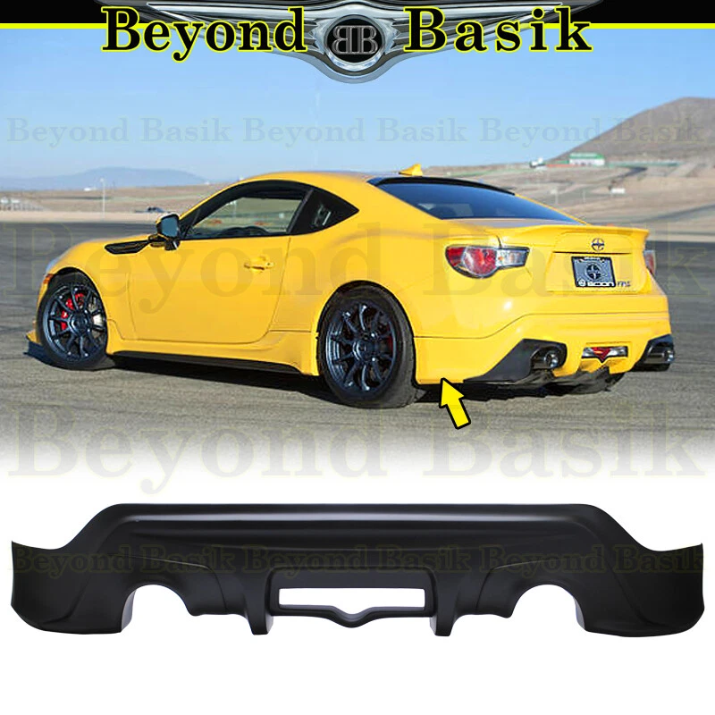 For 2013 2014 2015 2016 Scion FR-S "T Style" REAR BUMPER DIFFUSER Lip Body Kit Foto 1 de 1