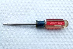 CRAFTSMAN TOOLS 41581, SCREWDRIVER, 3/16" FLAT/SLOTTED BLADE, 7.5" LONG. - Bild 1 von 9