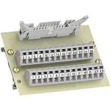 Modulo interfaccia WAGO Contenuto: 1 pz. Zoccolo di montaggio per TS 35 289-406