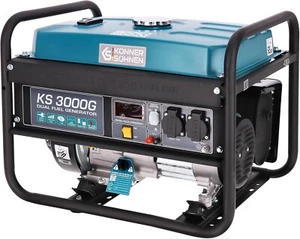 Generador de gas y gasolina 3000 W grupo electrógeno generador eléctrico KS 3000G - Imagen 1 de 10