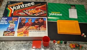Vintage Milton Bradley Yatzee Showdown Ages 8+ 2-4 Players 1991 Used, INCOMPLETE - Picture 1 of 5