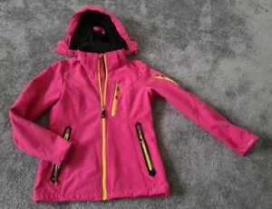 Killtec Level 5 Damen Skijacke Pink Größe UK 10 US6 Winddicht Wasserabweisend - Bild 1 von 13