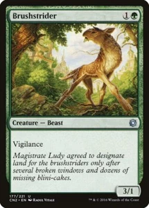 4 Brushstrider x4 4x - NM - Conspiracy: Take the Crown SPARROW MAGIC - Picture 1 of 1
