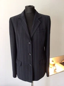Abito da donna Episode blu navy/bianco con spillo/a righe taglia 12 nuovo con etichette - Foto 1 di 11