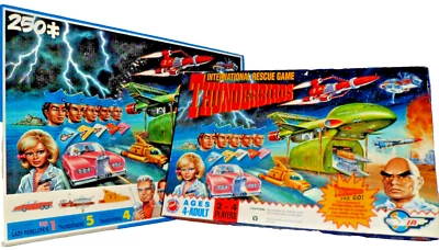 Thunderbirds International Rescue Board Game + Jigsaw (250) + Lady Penelope Car - Image 1 of 4