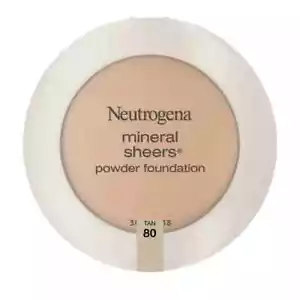 Neutrogena Mineral Sheers Powder Foundation, Natural Beige 60,.34 oz.. - Picture 1 of 4
