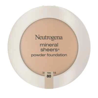Neutrogena Mineral Sheers Powder Foundation, Natural Beige 60,.34 oz.. - Image 1 of 4