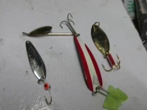 [B01] 4 different lures, Mepps and others, spoons, fishing lure - Bild 1 von 5