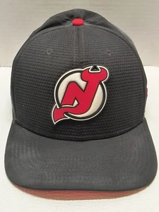 New Jersey Devils Fanatics Auténtico Pro Rinkside Snapback Sombrero Negro - Imagen 1 de 7