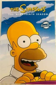 SDCC 2019 EXCLUSIVE The Simpsons Nineteenth Season Special Edition FX Poster - Picture 1 of 3