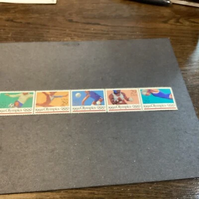 Scott#2637-41  29 Cent   1992 Olympics Strip of 5 MNH-US - Image 1 of 2