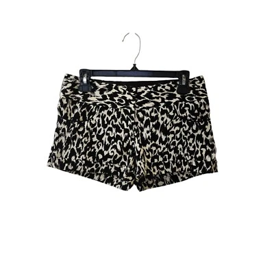 Pantalones Cortos Daytrip Suave Sedoso Animal Estampado Guepardo Talla 3 Tiro Bajo Ligeros Foto 1 de 4