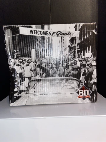 San Francisco Giants 60th Anniversary Bobble Head New In box Cover