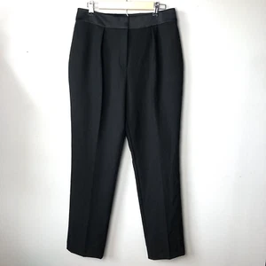 White House Black Market Dress Pants Womens 10 Long Pleated Straight Leg Career - Picture 1 of 15