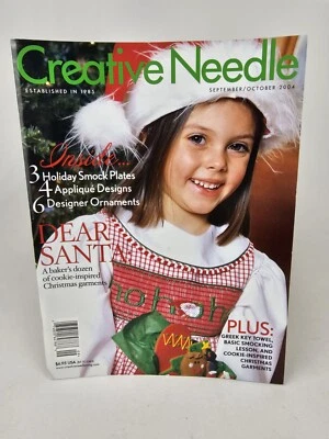 Creative Needle Smocking Embroidery Magazine September/October 2004 With Pattern - Image 1 of 3